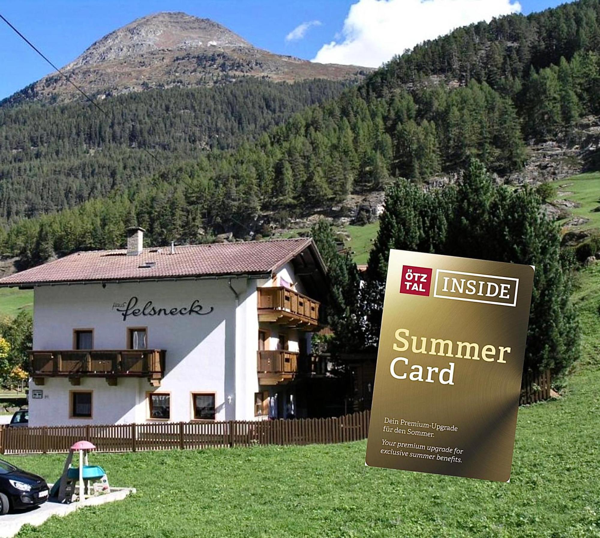 Haus Felsneck Bed & Breakfast Sölden Eksteriør bilde